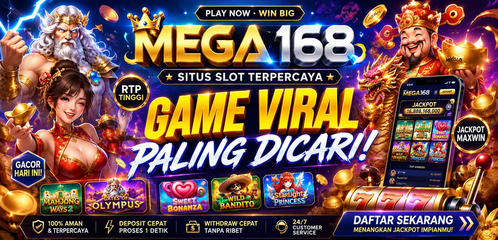MEGA168 Online